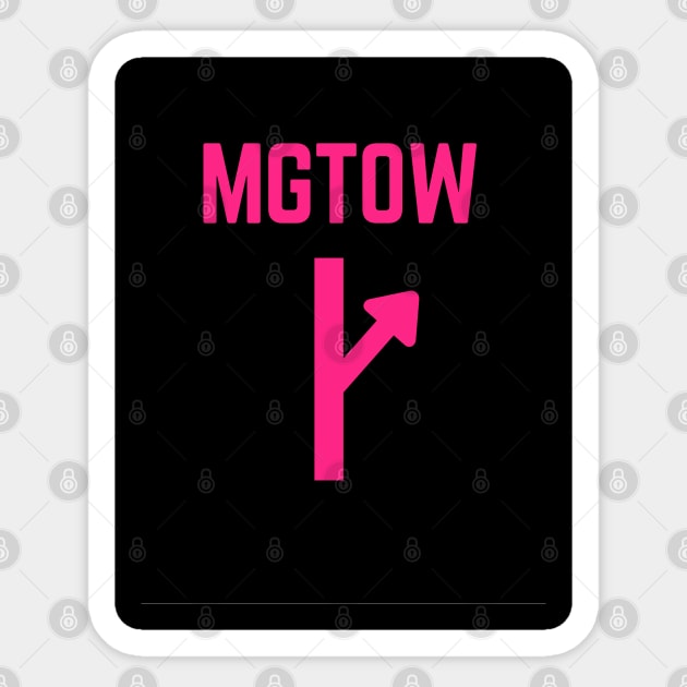 MGTOW T-2108 Sticker by Bosetti